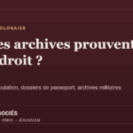 Nationalité polonaise : quelles archives prouvent votre droit ?